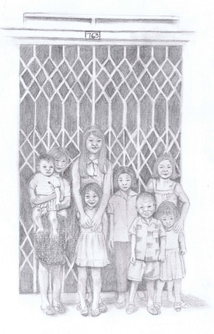 Hometown night scene